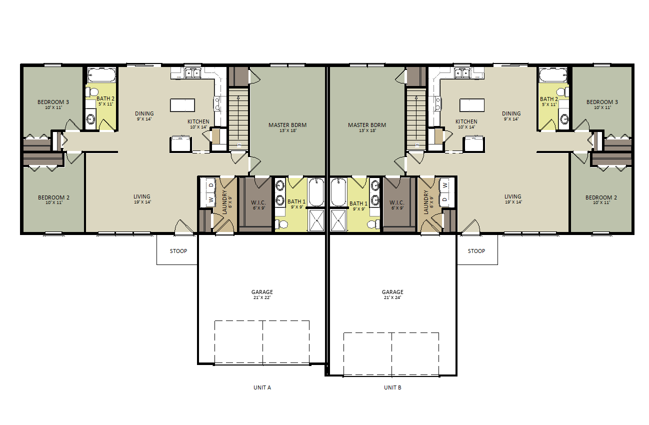 Glenview First Floor Floor Plan